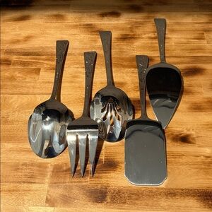 Lenox Holiday Oversized Hostess Serving Set of 5